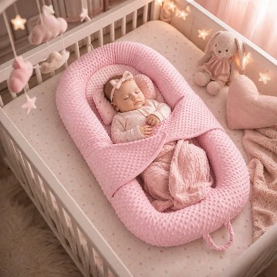 Bebe-fait-nuit-paisible-dans-le-reducteur-lit-bebe