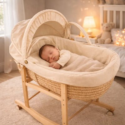Couffin-en-osier-pour-bebe-traditionnel