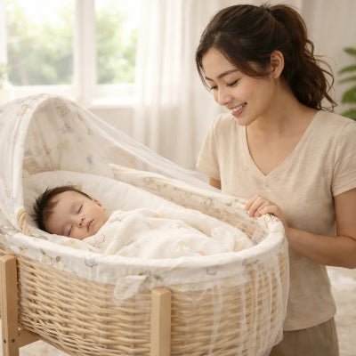 Couffin-osier-securitaire-pour-bebe-ccontent