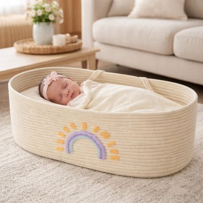 Couffin-pour-bebe-en-coton-tresse