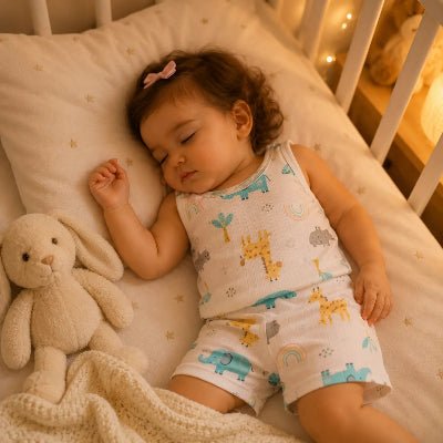 Pyjama-bébé-fille -un-coton-naturel-pensé-pour-les-longues-nuits