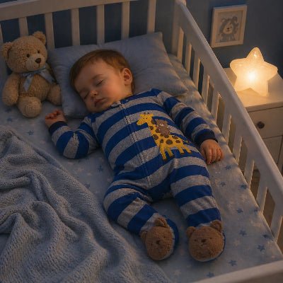Pyjama-garcon-bebe-confort-pour-sommeil-calme