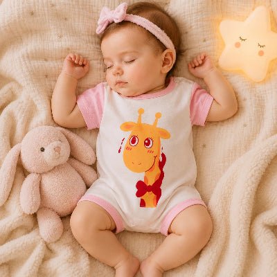 Pyjamas-bebe-ete-élégant-et-simple