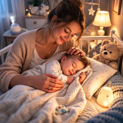 bebe-dormant-paisiblement-dans-une-couverture-bebe-douce-et-respirante