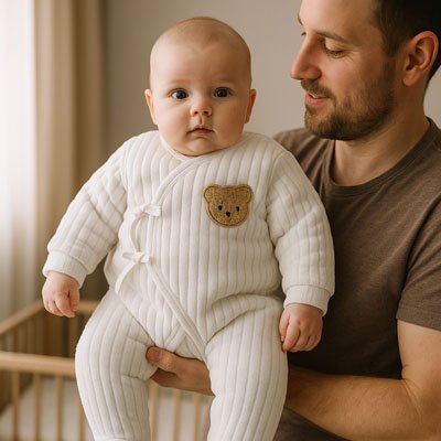 Bebe-Pyjamas-pratique-fermeture-croisée 