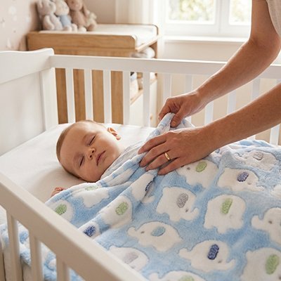 Couverture-bébé-naissance-pour-sommeil-paisible