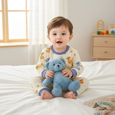 Pyjama-bébé-confortable-pour-un-sommeil-paisible