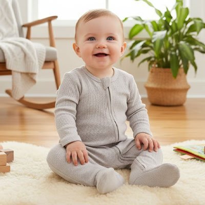 Pyjama-bebe-fermeture-intégrale-zippée