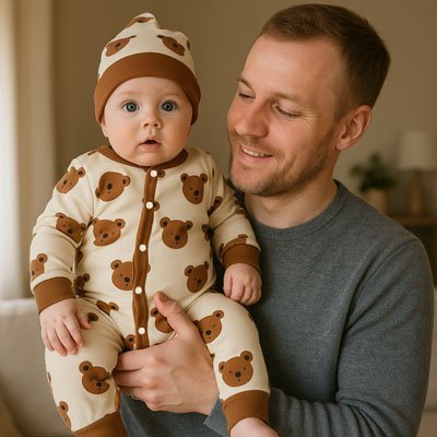 Pyjama-bébé-garçon-design-élégant